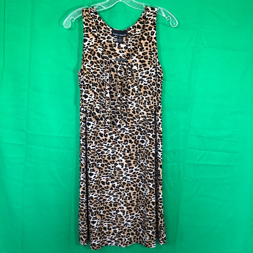 NWT Isabella Rodriguez Cheetah print dress